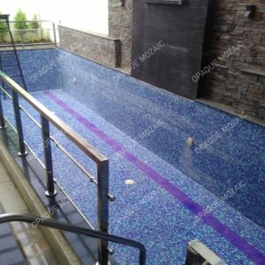 20X20 mm Glass Mosaic Water Body Tile