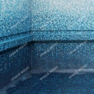 20×20 mm Random Mix Blue Gradient Swimming Pool Tile