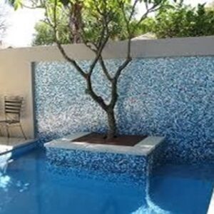 Gradient Glass Mosaic Fountain Tile